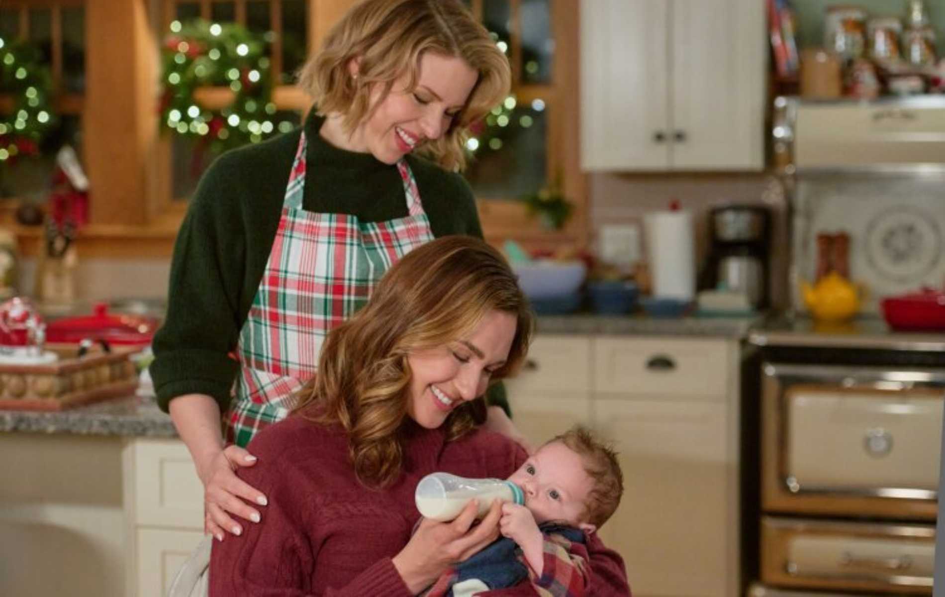 The Firefighter's Christmas Wish is a new lesbian movie for
