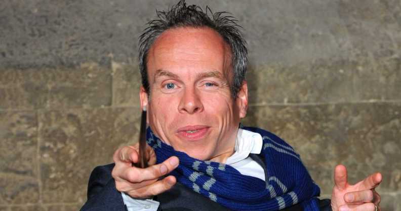 Warwick Davis attends a VIP screening of "Harry Potter And The Philosopher's Stone" at Leavesden Studios on July 1, 2014 in Watford, England.