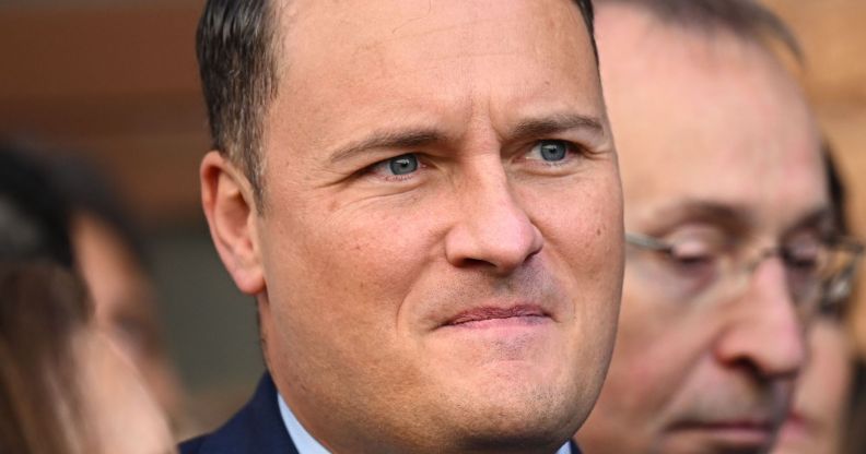 Wes Streeting, pictured.