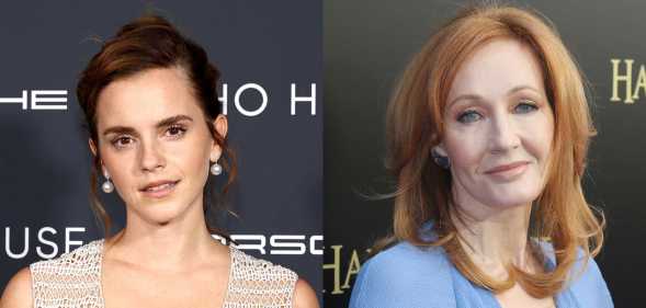 Emma Watson and JK Rowling