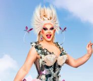 Bonnie Ann Clyde on Drag Race UK season seven.