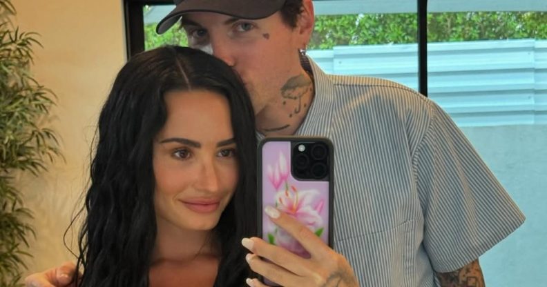 Demi Lovato has discussed working with her husband on her upcoming album