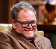 Alan Carr in The Celebrity Traitors.