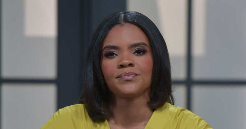Candace Owens is seen on set of "Candace" on April 19, 2022 in Nashville, Tennessee.