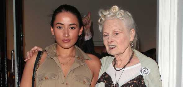 Cora Corre and Dame Vivienne Westwood.