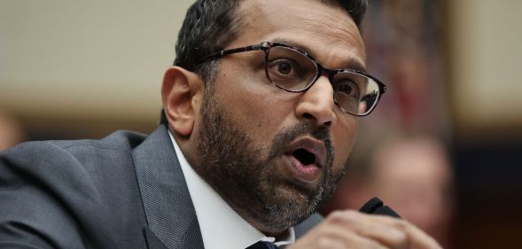 FBI director, Kash Patel, pictured.