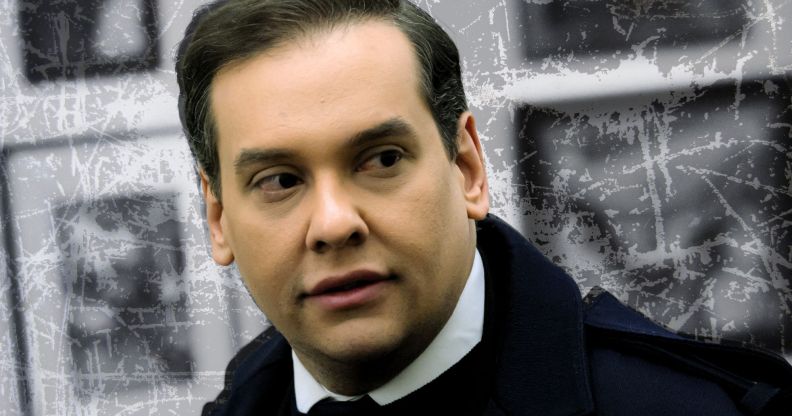 George Santos, pictured.