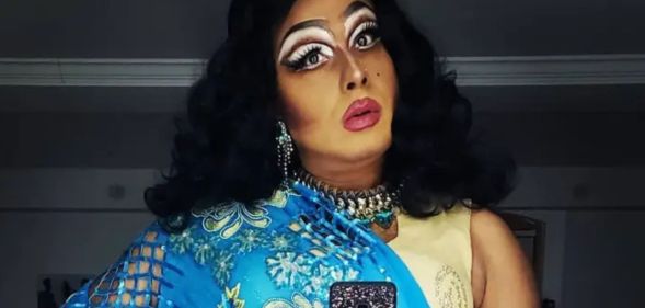 LaWhore Vagistan in drag.