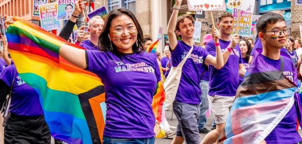 Manchester Pride celebrated its 40th anniversary in 2025. (Shirlaine Forrest/WireImage/Getty)