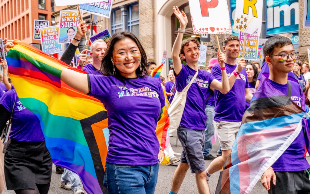 Manchester Pride celebrates its 40th anniversary in 2025. (Sirlaine Forrest/WireImage/Getty)