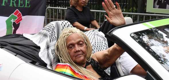 Miss Major Griffin-Gracy attends the 2024 NYC Pride March on June 30, 2024 in New York City.