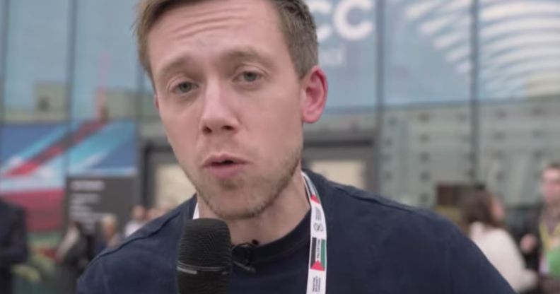 Owen Jones, pictured at Labour conference.