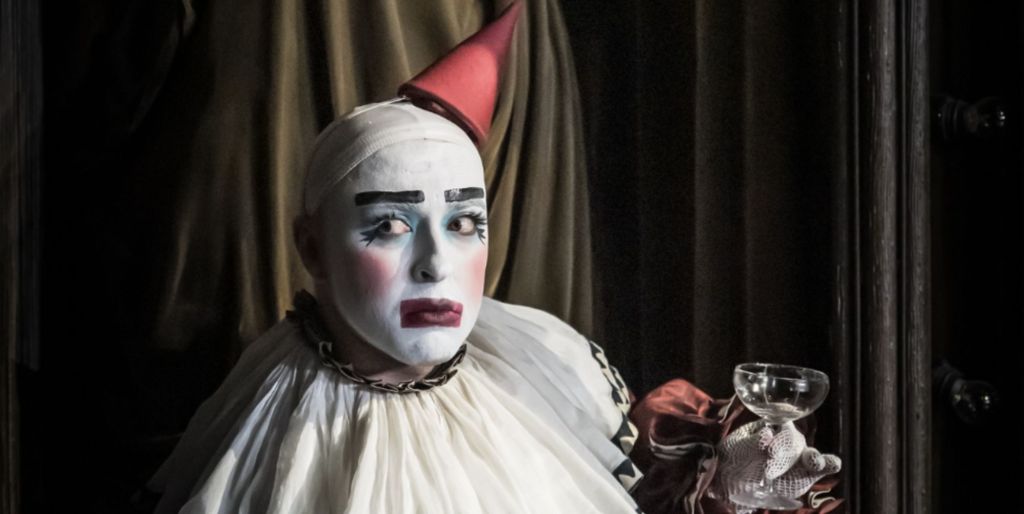 Rob Madge as Emcee in Cabaret.