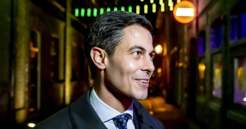 Leader of the Democrats 66 (D66) party Rob Jetten.