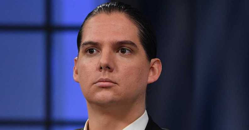 Robbie Starbuck is seen on set of "Candace" on September 07, 2021 in Nashville, Tennessee.