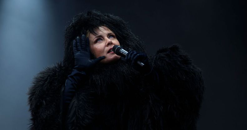 Róisín Murphy performs during the Rock en Seine Festival on August 25, 2024 in Paris, France.