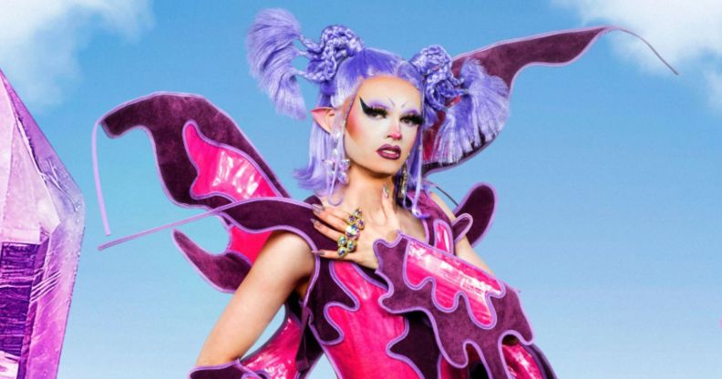 RuPaul's Drag Race UK season seven star SallyTM in her promo photo.