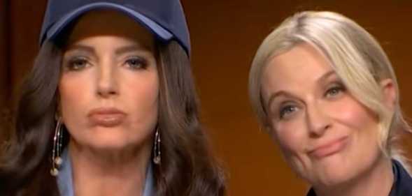 Tina Fey as Department of Homeland Security Secretary Kristi Noem, and Amy Poehler as US Attorney General Pam Bondi.