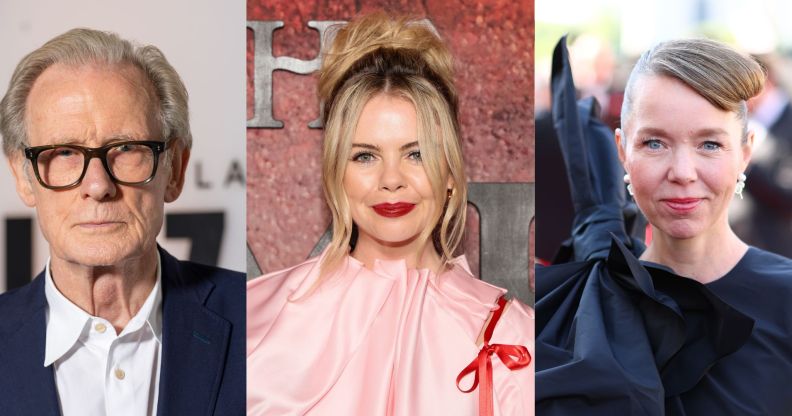 Bill Nighy, Saoirse-Monica Jackson, and Anna Maxwell Martin