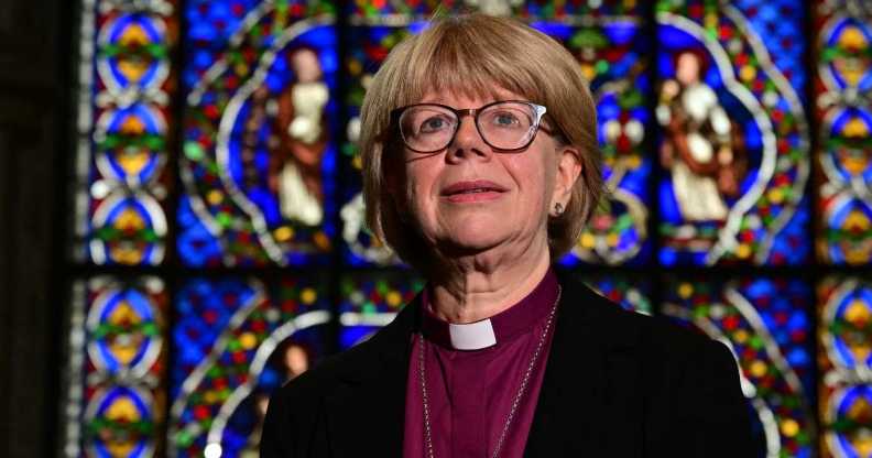Britain's new Archbishop of Canterbury-designate, Sarah Mullally.