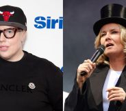 The Blessed Madonna and Róisín Murphy in an image composite.