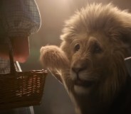 The Cowardly Lion in Wicked: For Good