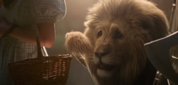The Cowardly Lion in Wicked: For Good