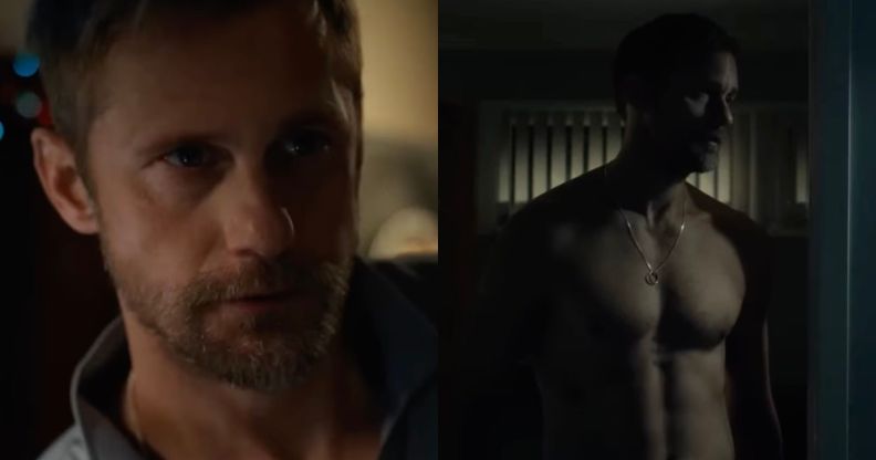 Alexander Skarsgård in Pillion