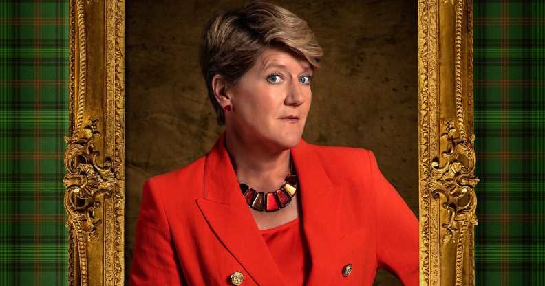 Clare Balding on The Celebrity Traitors.