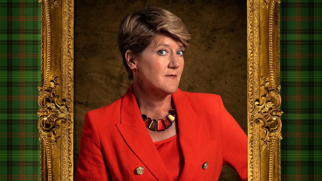 Clare Balding on The Celebrity Traitors.