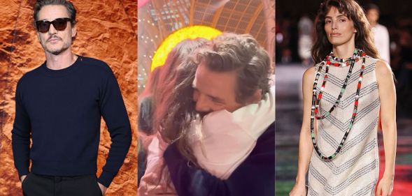 Pedro Pascal supporting Lux at Paris Fashion Week