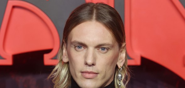 Stranger Things' Jamie Campbell Bower wows fans in a skirt.