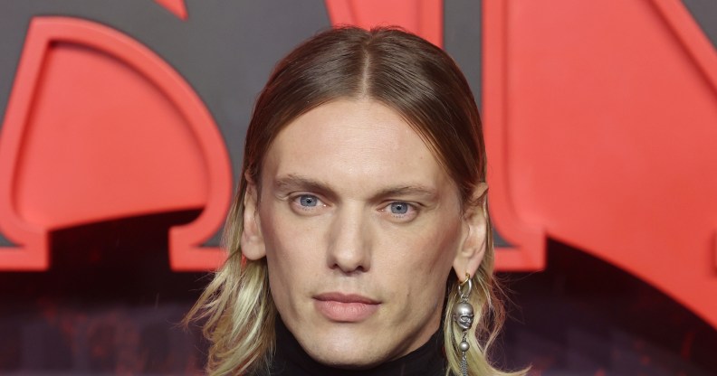 Stranger Things' Jamie Campbell Bower wows fans in a skirt.
