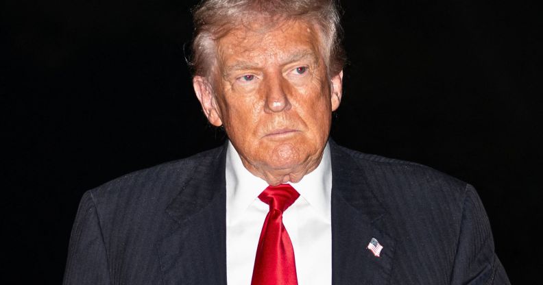 Donald Trump, pictured.