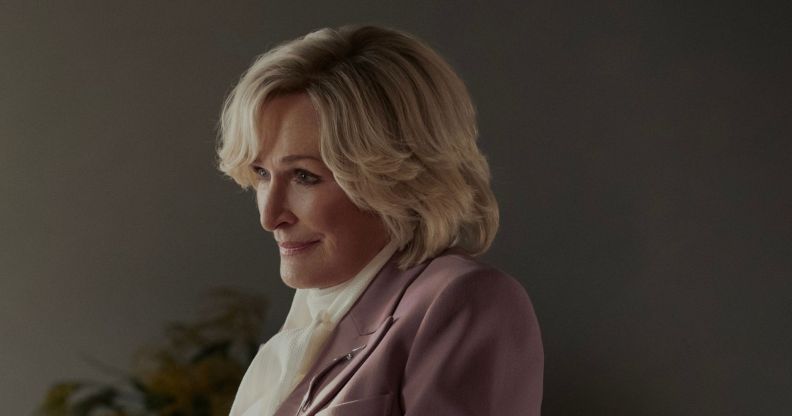 Glenn Close as Dina Standish in All's Fair.