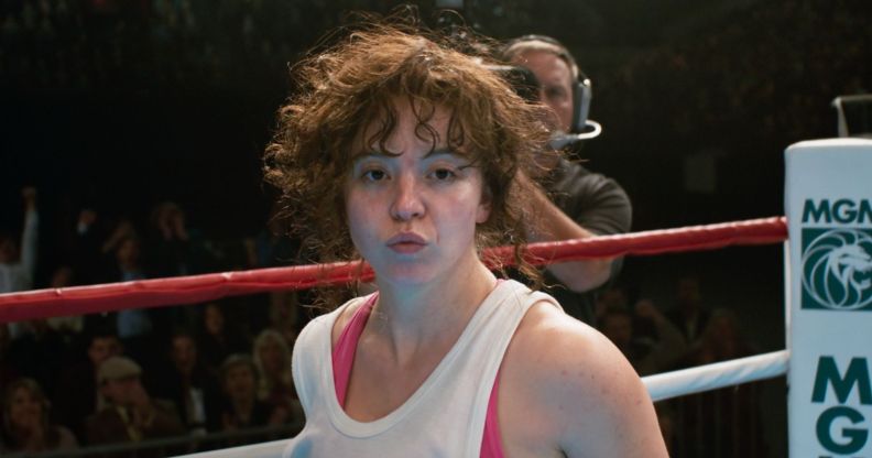 Sydney Sweeney as Christy Martin in Christy.