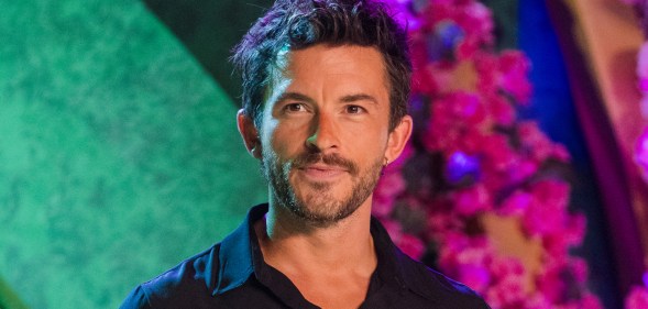SAO PAULO, BRAZIL - NOVEMBER 4: Jonathan Bailey during the red carpet for the movie "Wicked: For Good" at SUHAI Music Hall on November 4, 2025 in Sao Paulo, Brazil. (Photo by Mauricio Santana/Getty Images)