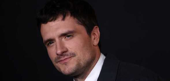 : Josh Hutcherson attends the Los Angeles Premiere of HBO Original's "I Love LA" at Paramount Theatre on October 28, 2025 in Los Angeles, California.