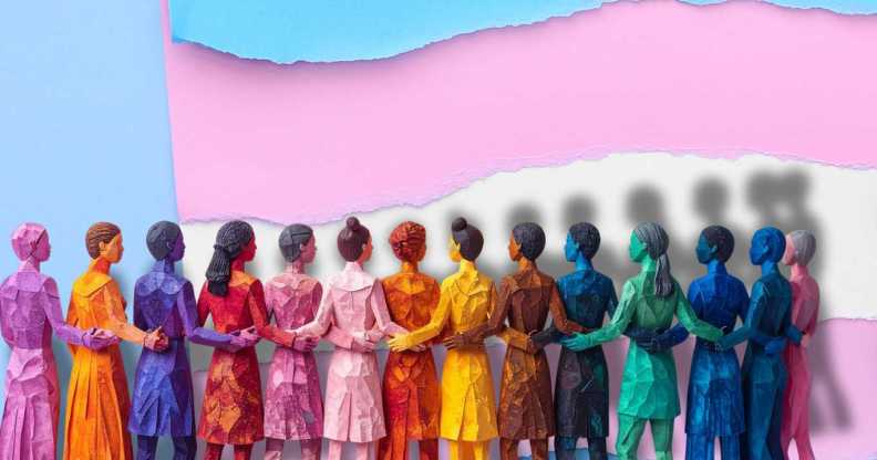 Thousands of cisgender women stand united against anti-trans rhetoric.