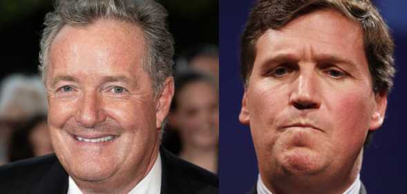 Piers Morgan and Tucker Carlson.