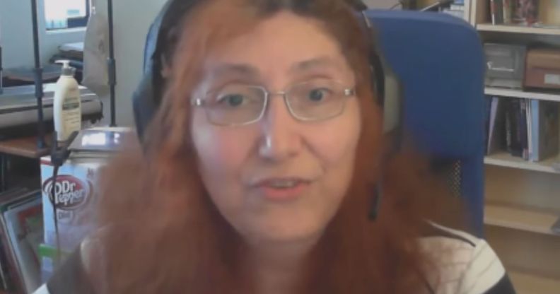 Rebecca Heineman, pictured.