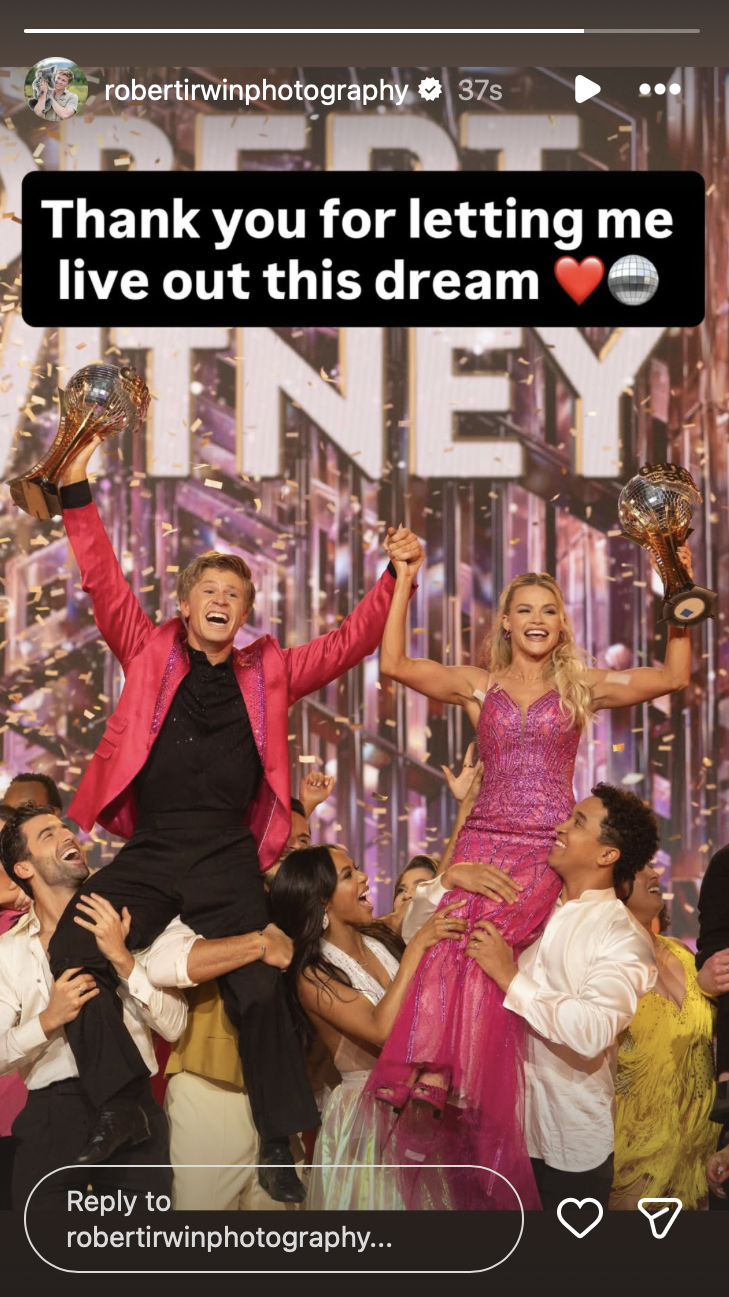 ‘Proud’ LGBTQ+ ally Robert Irwin is the winner of ‘Dancing with the ...