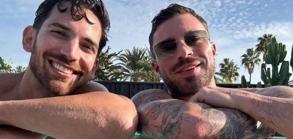 Alex Roque and Duncan James