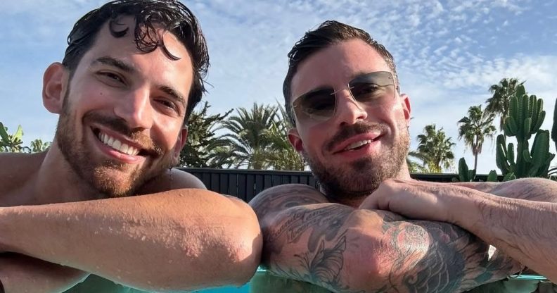 Alex Roque and Duncan James