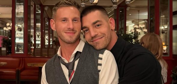 Fraser Olender and Matt Rogers