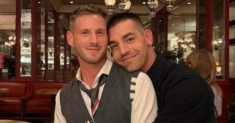 Fraser Olender and Matt Rogers