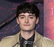 Noah Schnapp attends the "Stranger Things 5" UK Special Screening at Odeon Luxe Leicester Square on November 13, 2025 in London, England.