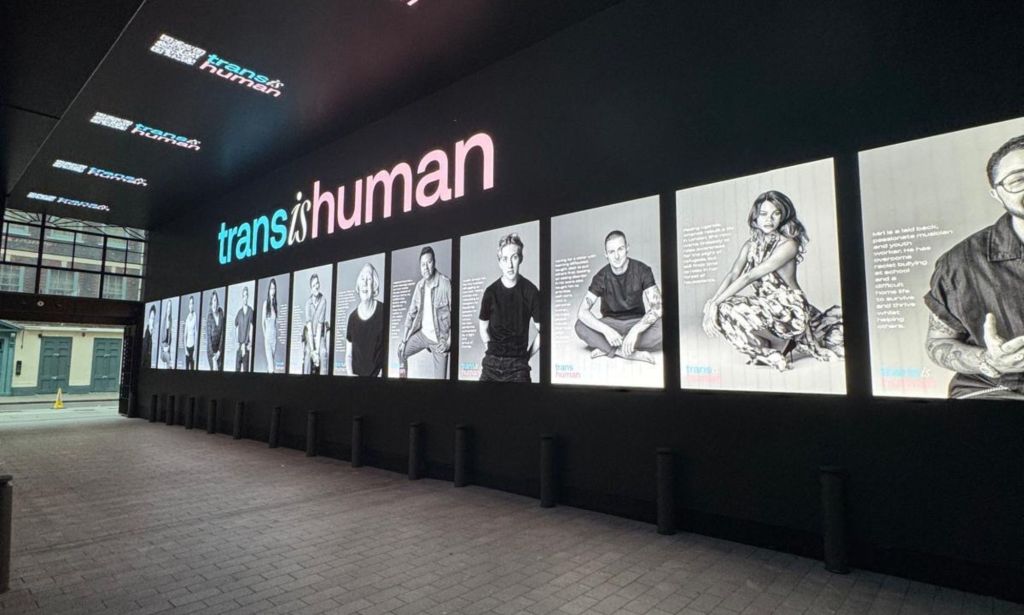 Trans is Human exhibition.