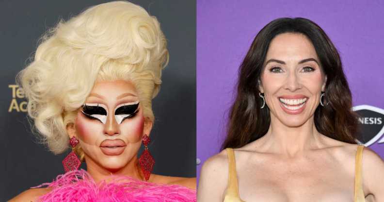 Trixie Mattel and Whitney Cummings.