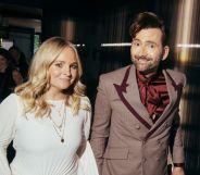 Georgia Moffett and David Tennant attend the 2025 BAFTA Television Awards with P&O Cruises at The Royal Festival Hall on May 11, 2025 in London